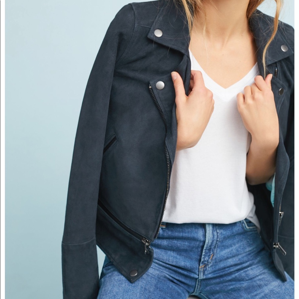 Anthropologie Michael stars suede jacket